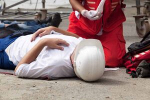 level 2 first aid training at work